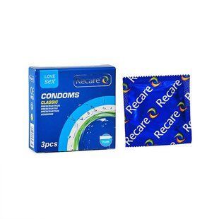 Презервативы Recare Classic Condoms 3 шт, классические SX3322 фото