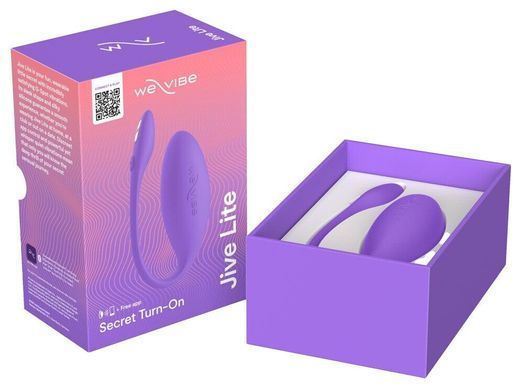Смарт-віброяйце We-Vibe Jive Lite Purple, невеликий розмір SX2149 фото