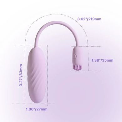 Віброяйце Svakom Plume Pastel Lilac SX4325 фото