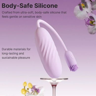 Віброяйце Svakom Plume Pastel Lilac SX4325 фото