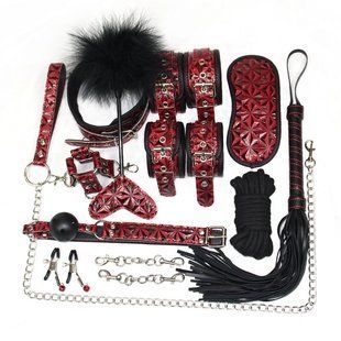 Набір для BDSM JSY KB80019 Red SX4798 фото