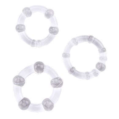 Набор колец Chisa GK Power Cock Rings, прозрачный 3012/BLQ-024/CN-330300012 фото