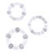 Набор колец Chisa GK Power Cock Rings, прозрачный 3012/BLQ-024/CN-330300012 фото 2