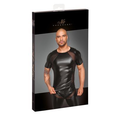 Футболка с мокрым эффектом Noir Handmade H056 Men's T-shirt made of powerwetlook, XXL SX0089 фото