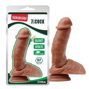 Фалоимитатор&nbsp;коричневый&nbsp;Chisa Fashion&nbsp;Dude&nbsp;7.3&nbsp;Cock CH45243 фото