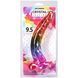 Фаллоимитатор Doc Johnson Crystal Jellies - 9.5 Inch Dildo - Rainbow SX4433 фото 5