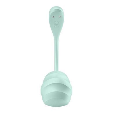 Смарт-віброяйце Satisfyer Smooth Petal Connect App Mint SX0666 фото