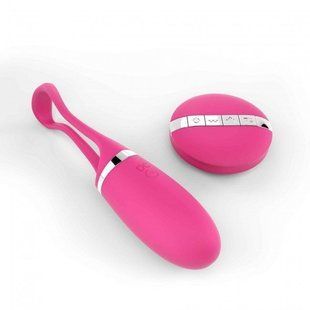 Віброяйце Dorcel Secret Delight Magenta з пультом ДК, з турборежимом і голосовим керуванням SO3078 фото