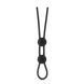 Регулируемое эрекционное кольцо STAY HARD DOUBLE LOOP BLACK T331085 фото 1