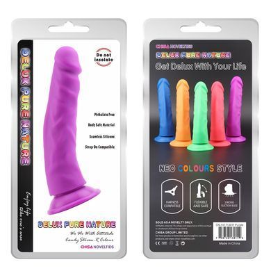 Фаллоимитатор Chisa&nbsp;Deluxe Pure Nature на присоске, фуксия CH13011 фото