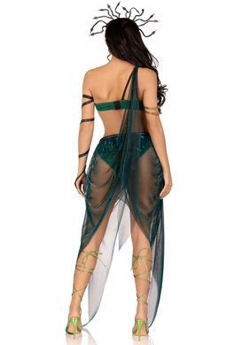 Эротический костюм Медузы Горгоны Leg Avenue Medusa Costume M, топ, юбка, нарукавники, украшения SO9213 фото